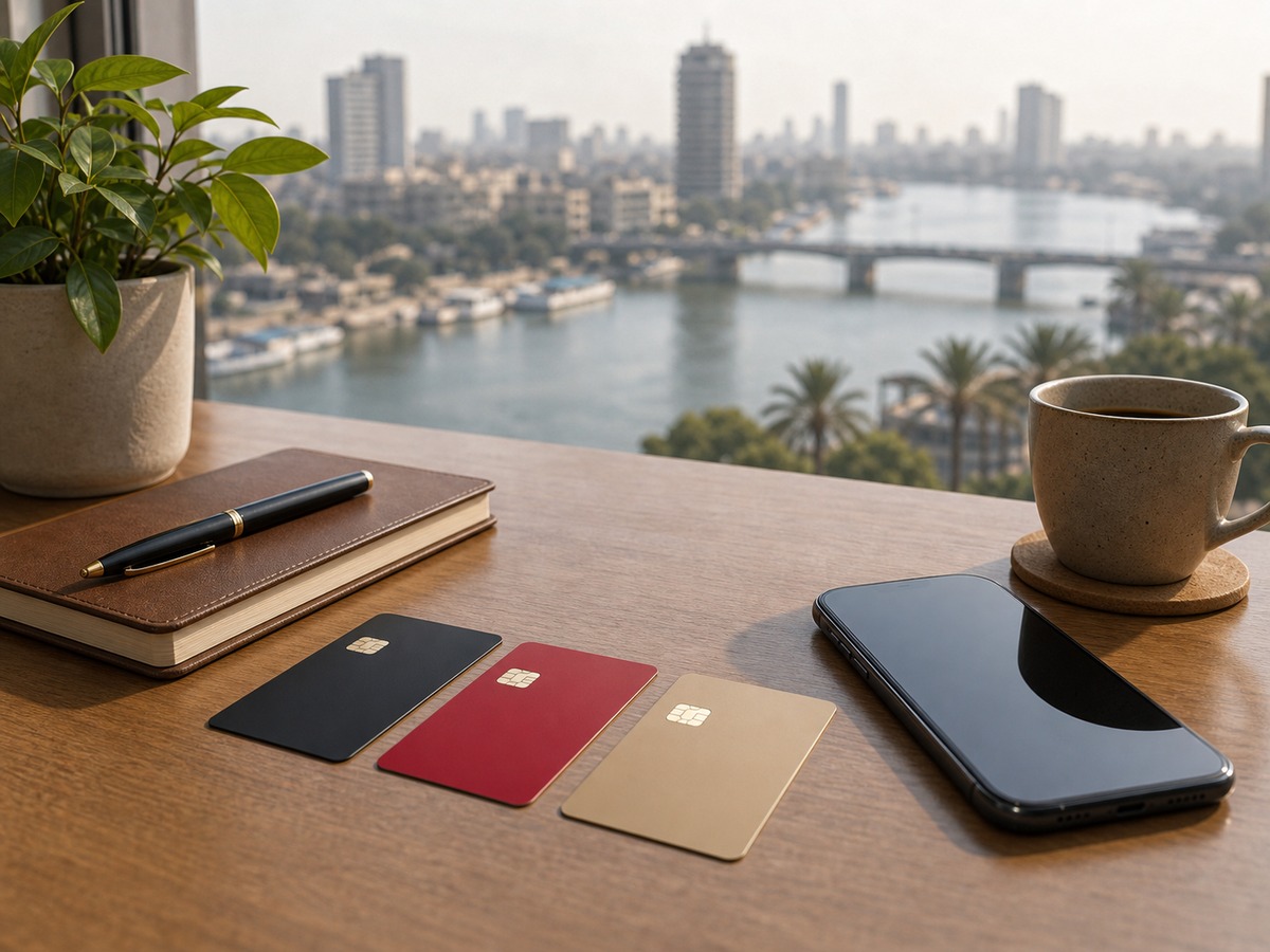 ثلاث بطاقات دفع عامة على مكتب في القاهرة للمقارنة قبل اختيار الكارت لصفحة كارت افتراضي في مصر: هل RedotPay اختيار مناسب؟