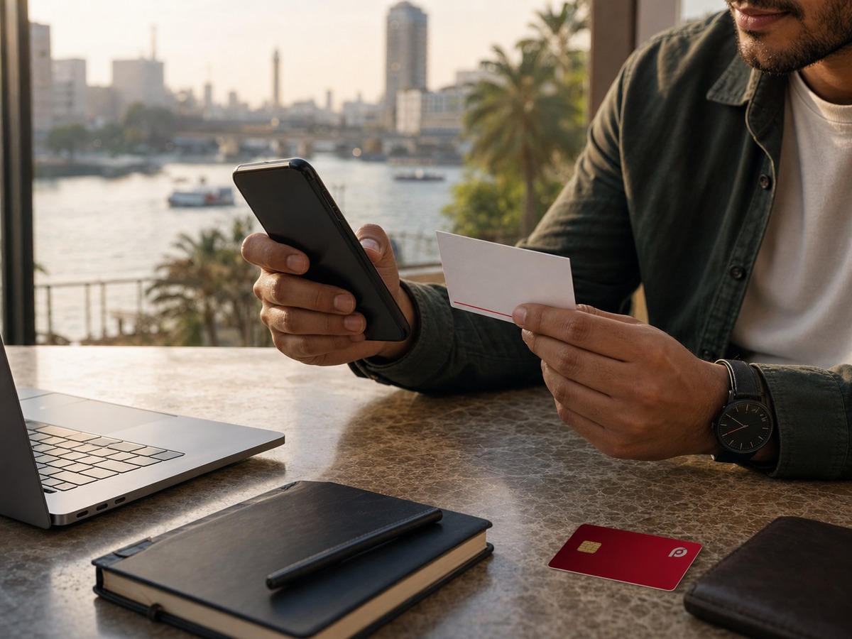 مكتب مصري لمراجعة كود التسجيل وخصم الكارت قبل شاشة رسوم RedotPay